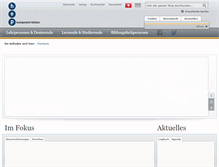 Tablet Screenshot of hep-verlag.ch